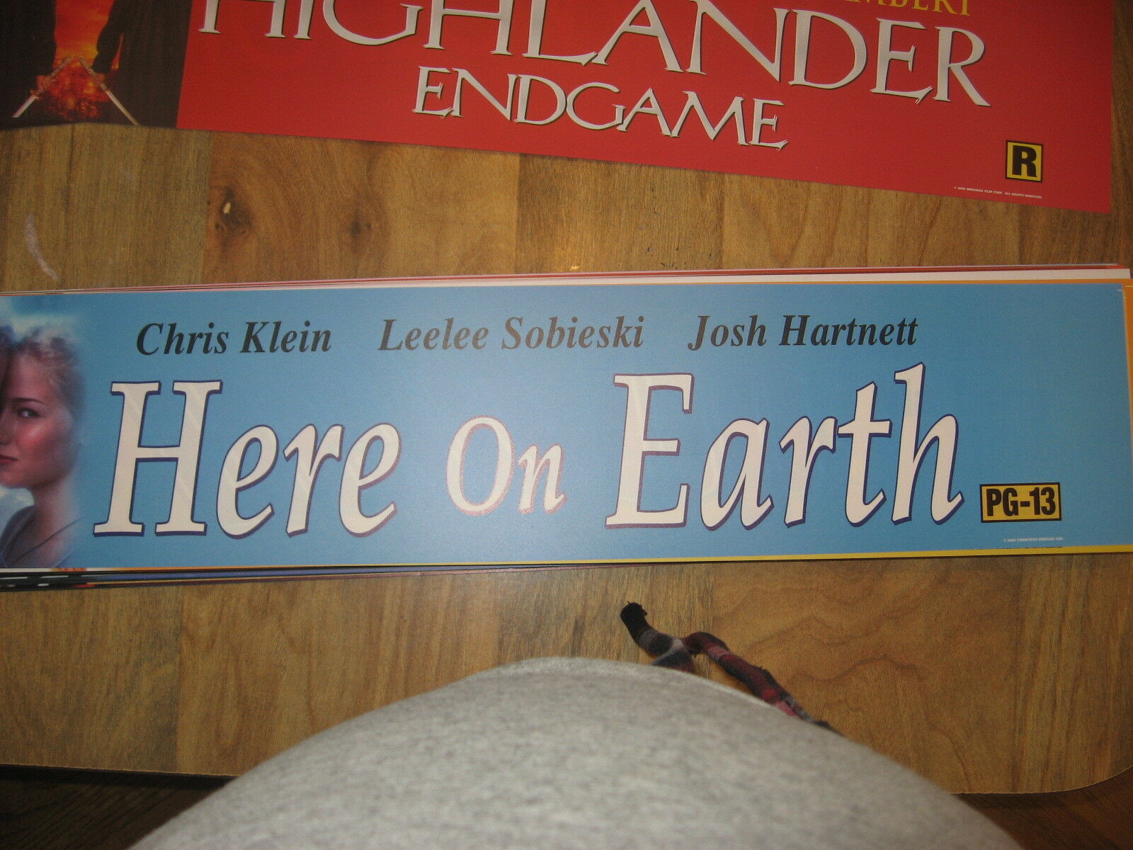Theater Marquee Mylar Hereon Earth