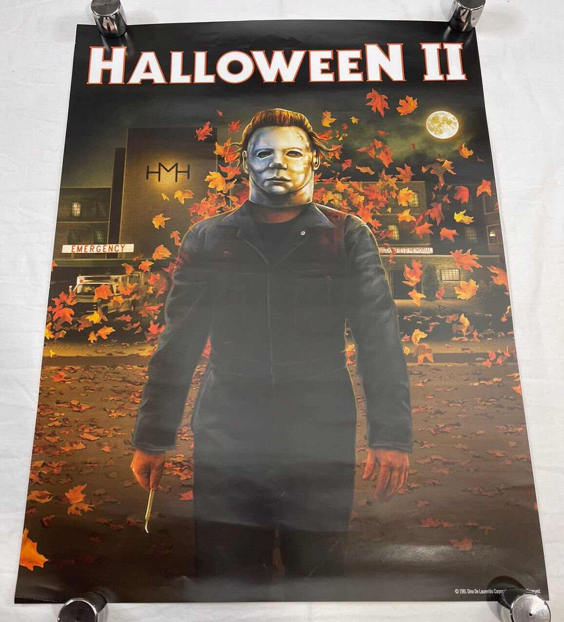 Halloween 2 - Ii Poster 18x24 Shout Scream Factory Horror 1981 Michael Myers