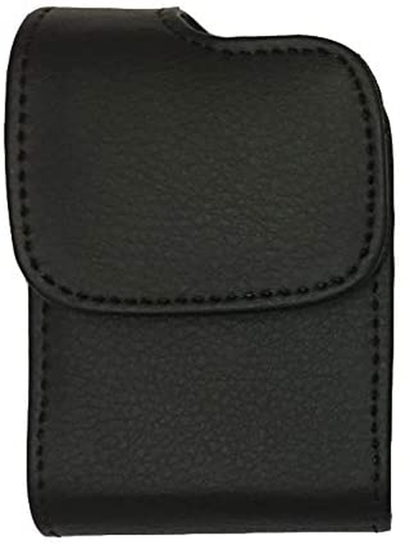 (v1/black) Classic Premium Pouch Case With Belt Clip For Onetouch Ping Insulin P