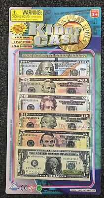 90 Pieces "play Money" Kids Toy Cash Paper Dollar Bills Party Fake Bank Games