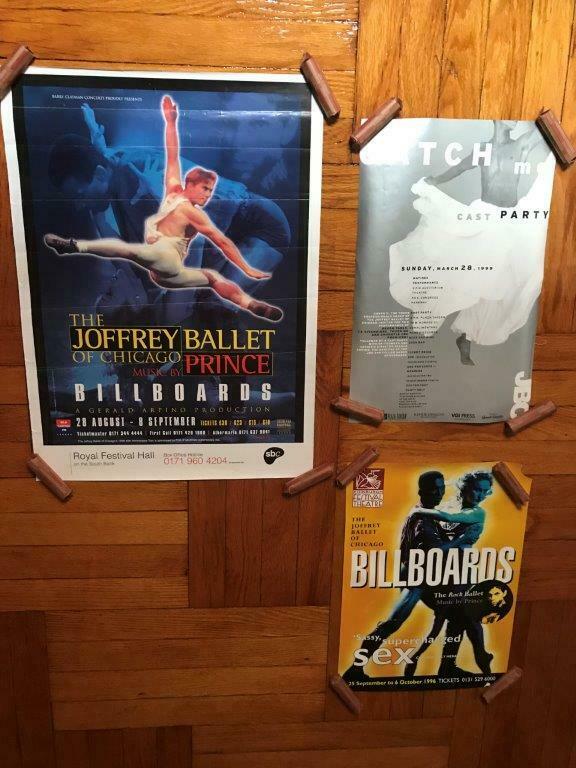 Joffrey Ballet Of Chicago Original "set Of 3" Vintage Collectors Posters