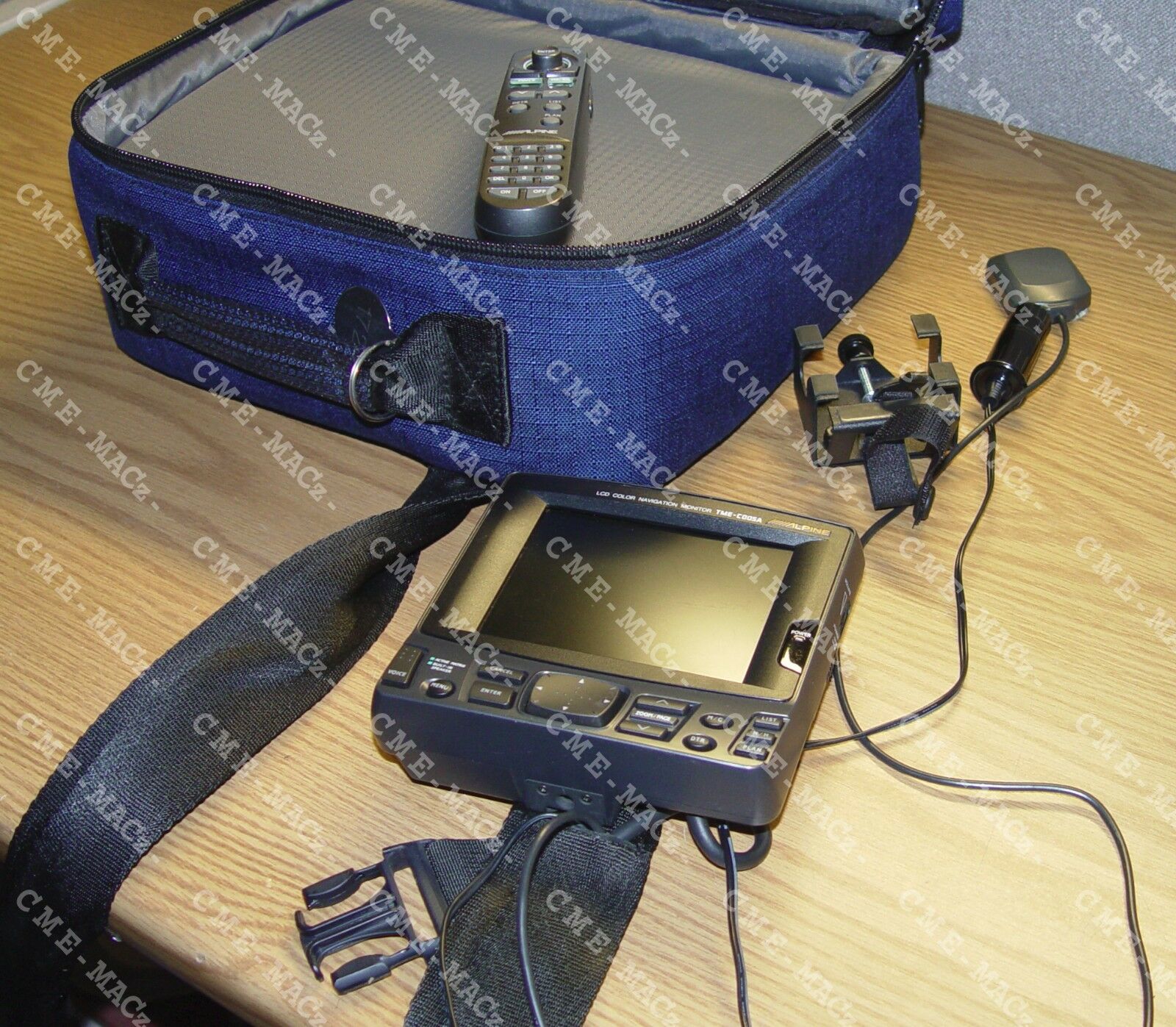 💎alpine Navigation System "in A Bag"⭐models Nve-n851 & Tme-c005a📲very Rare🚘👓