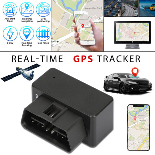 Obd2 Gps Tracker Real Time Vehicle Tracking Device Gsm Gprs Car Truck Locator Us