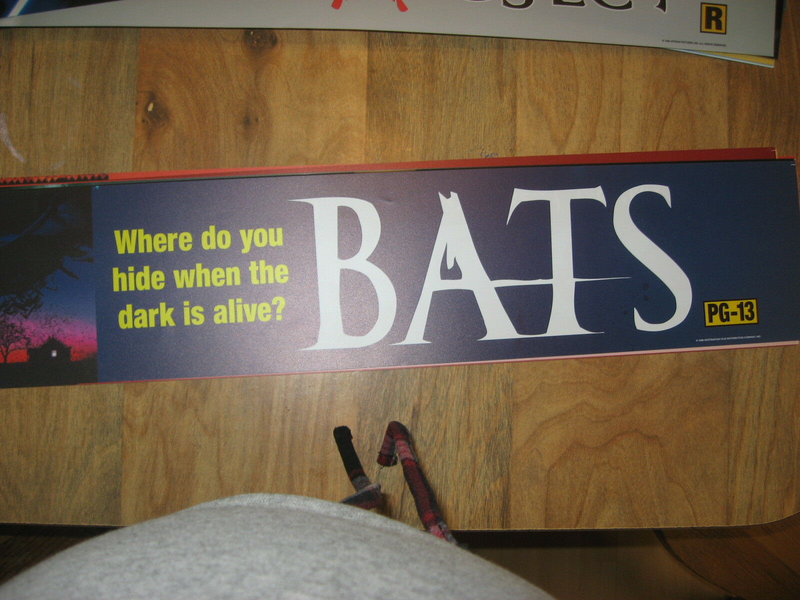 Theater Marquee Mylar Bats