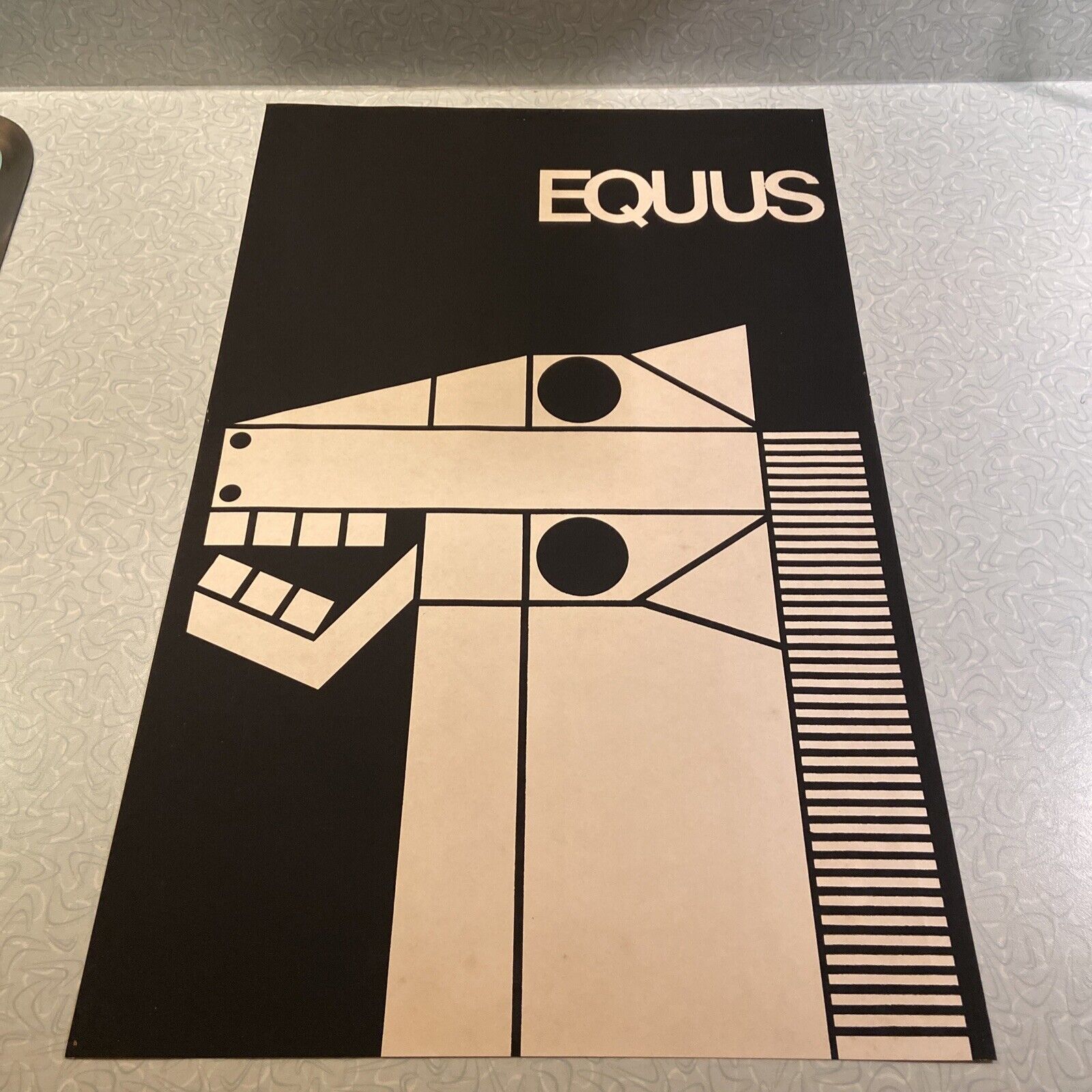 Rare Original Equus Poster