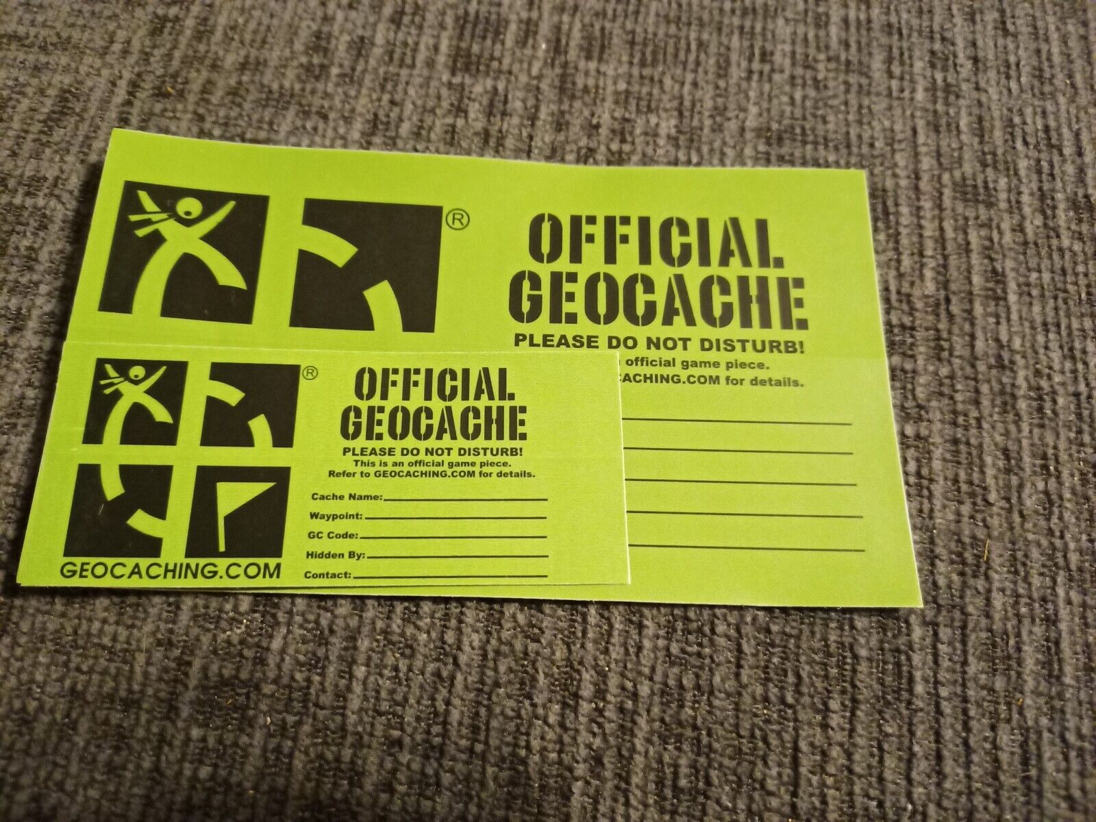 Official Geocache Sticker