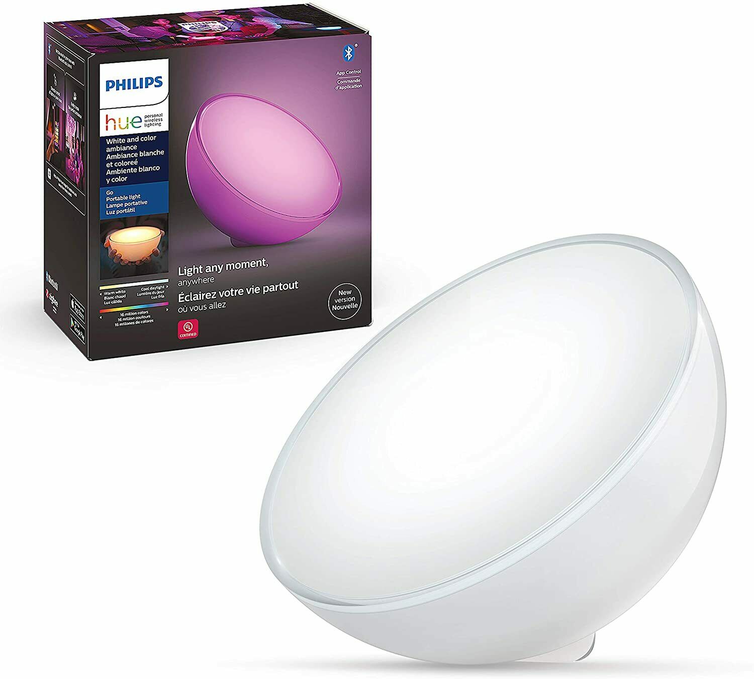 Philips Hue Go White & Color Ambiance Portable Smart Table Light