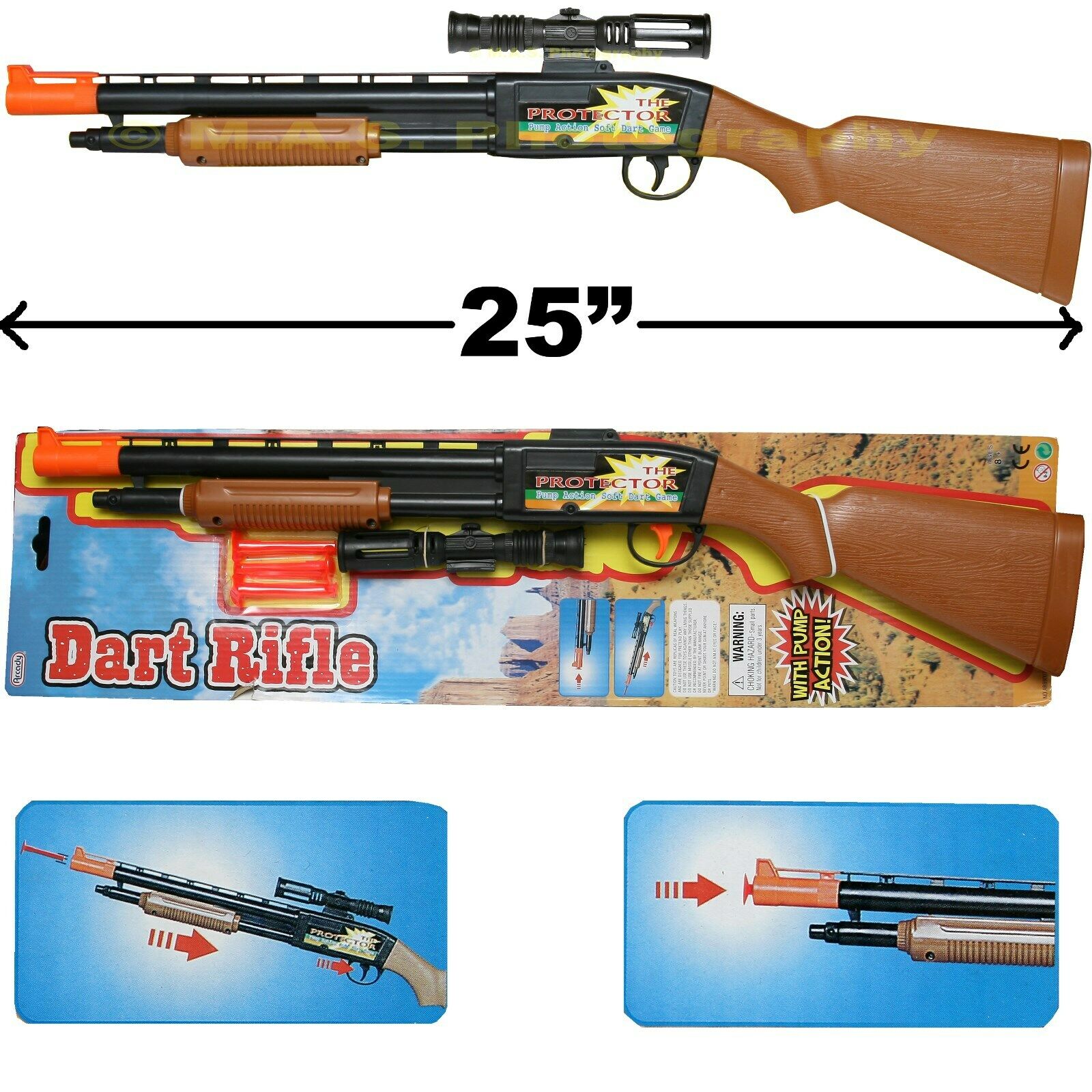Soft Dart Rifle Shotgun Carbine Toy Pump Action Kid Boy Hunter Gun Game