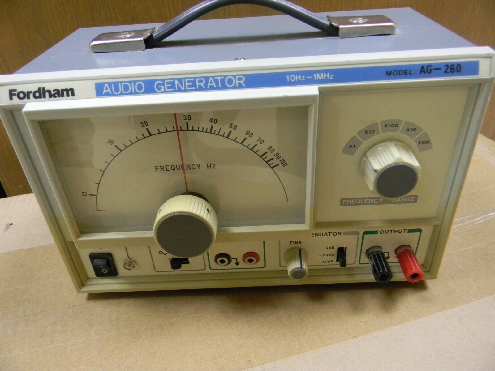Fordham Audio Generator 10hz-1mhz Model Ag-260 Unit Only